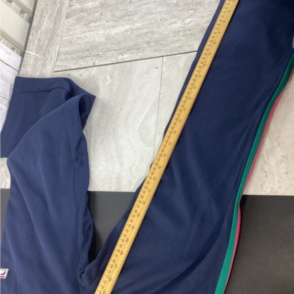 cowgirl argyle boho cozy grandpa dad FILA Mens Joggers Sweats Size small Striped - Picture 4 of 5